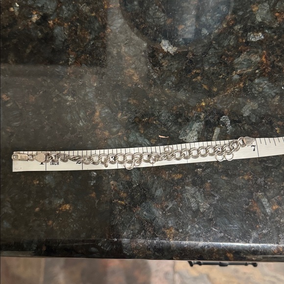 Silver Chain Bracelet 925 Made in Italy - Picture 4 of 4